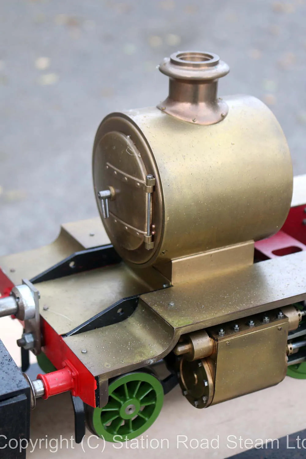3 1/2 inch gauge "William" 2-6-0 air-running chassis