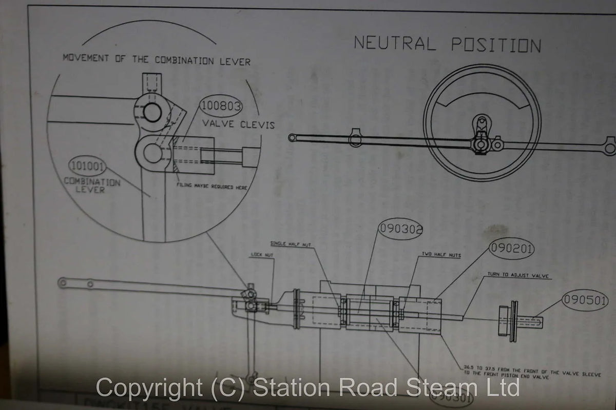 5 inch gauge "Britannia" part-assembled
