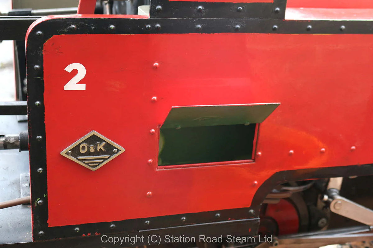 7 1/4 inch gauge Orenstein & Koppel 0-4-0WT