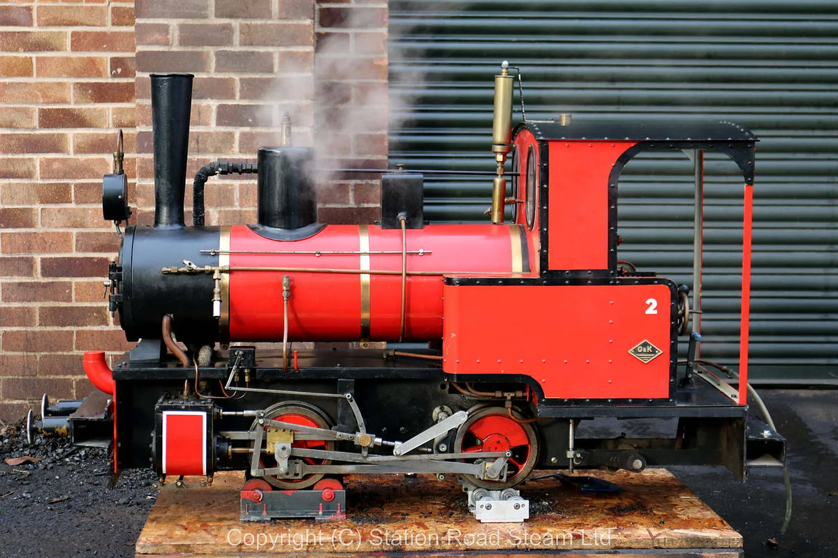7 1/4 inch gauge Orenstein & Koppel 0-4-0WT