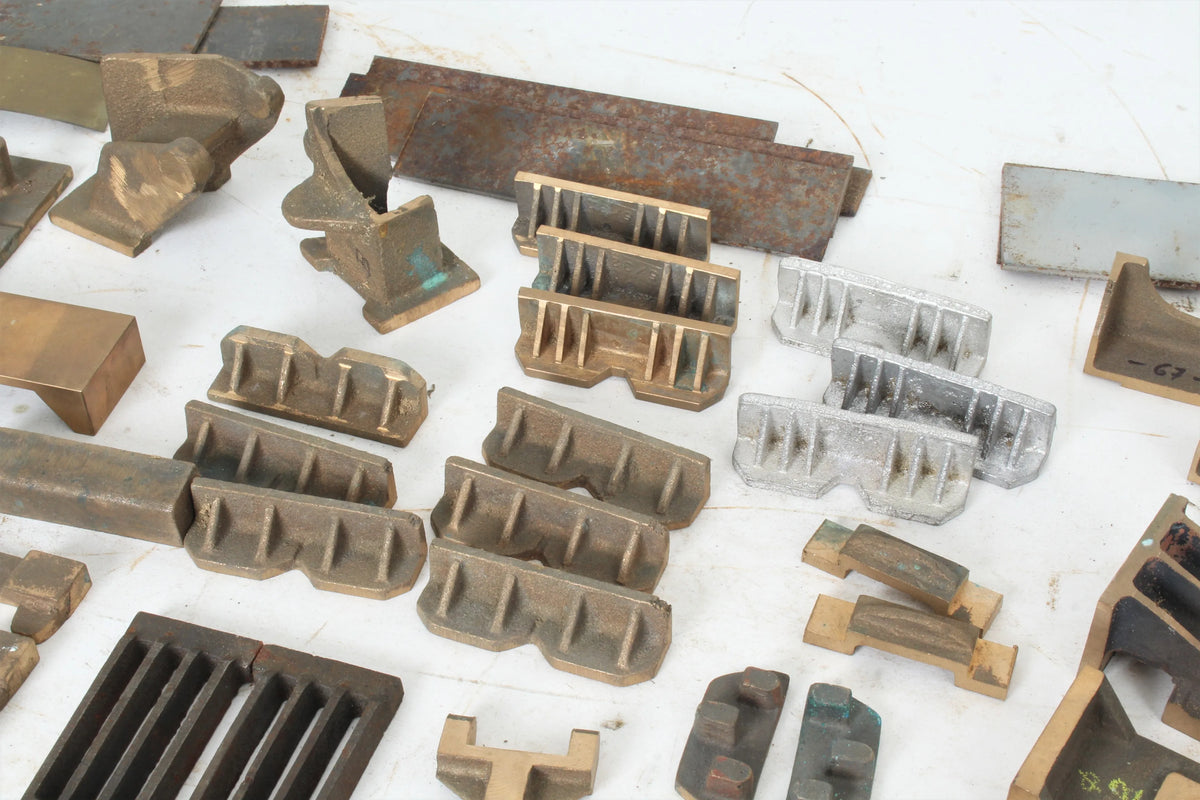 5 inch gauge Britannia frames, castings