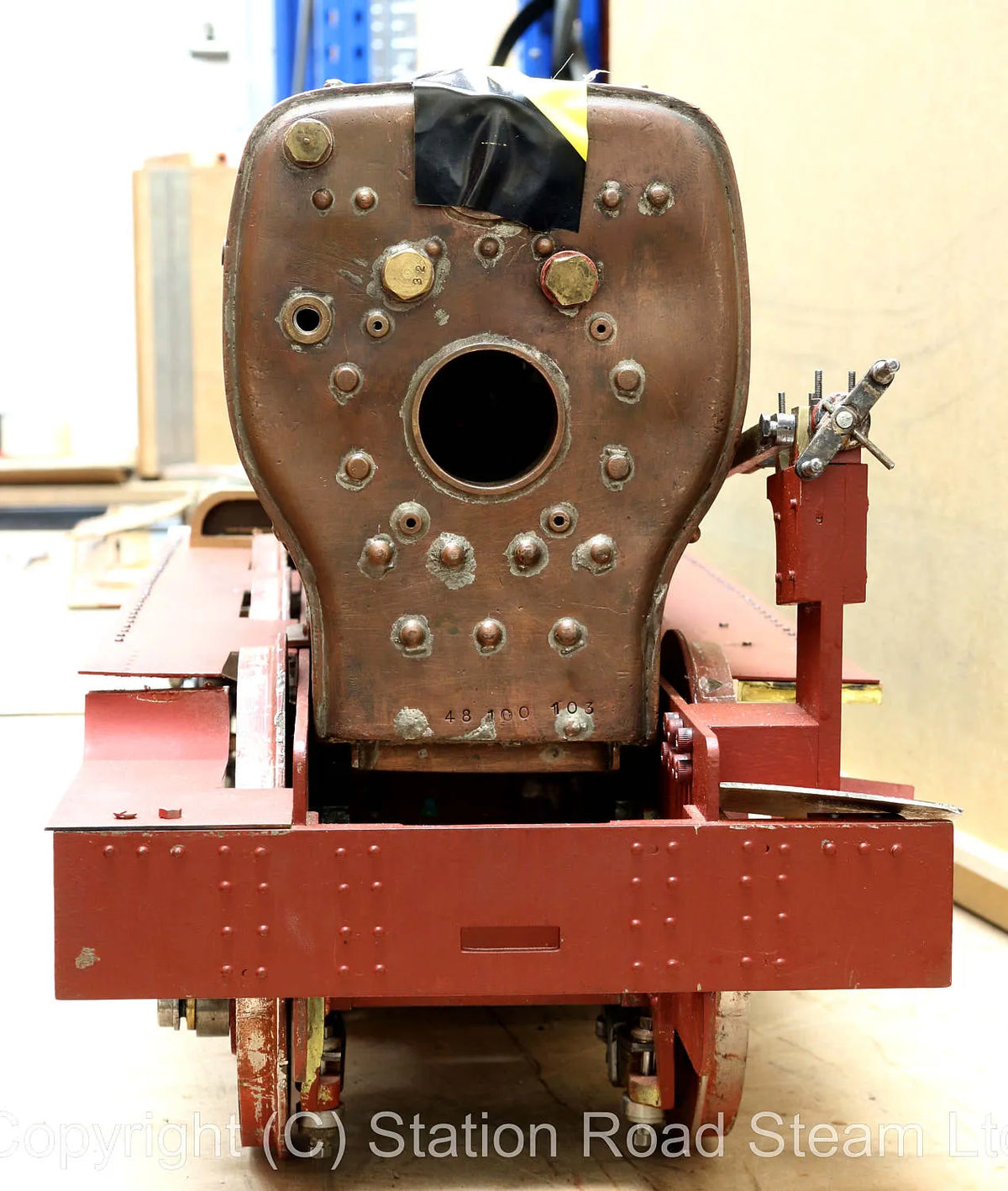 5 inch gauge GWR Manor 4-6-0, chassis, tender, boiler