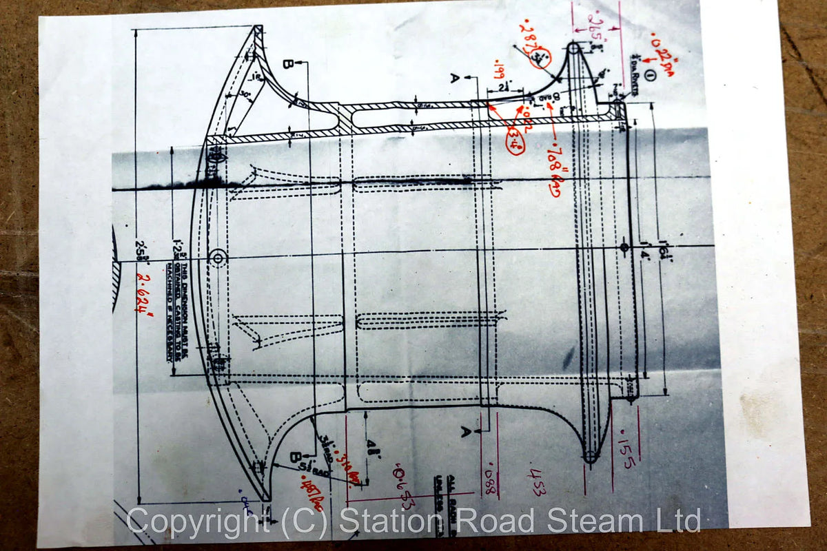 5 inch gauge GWR Manor 4-6-0, chassis, tender, boiler