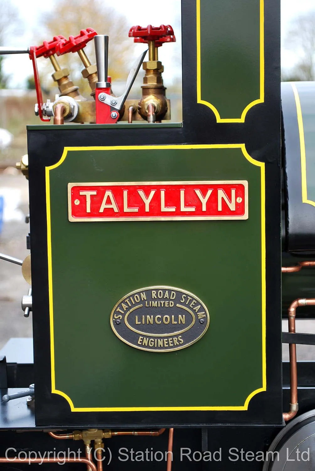 7 1/4 inch gauge "Stafford" 0-4-0ST works number 1325 with driving truck