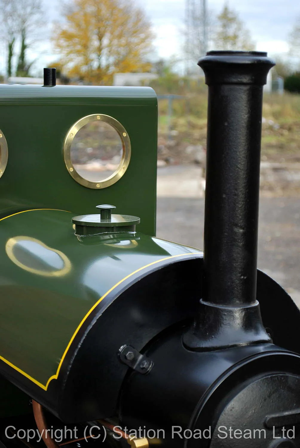7 1/4 inch gauge "Stafford" 0-4-0ST works number 1325 with driving truck