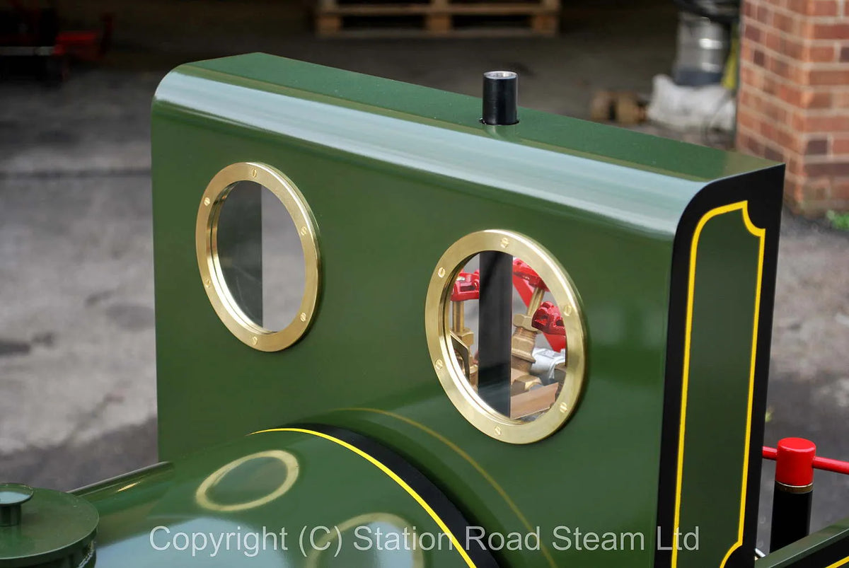 7 1/4 inch gauge "Stafford" 0-4-0ST works number 1325 with driving truck