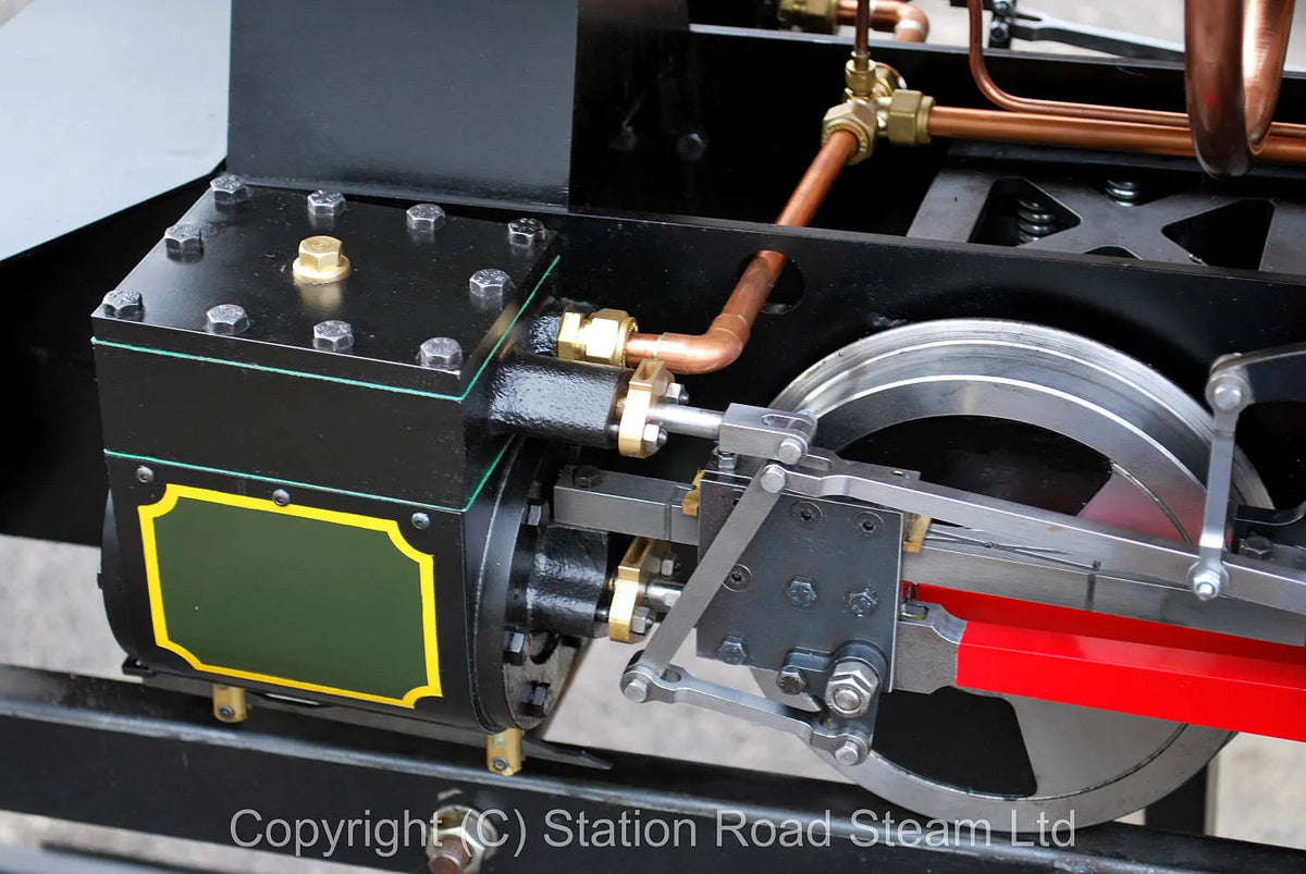 7 1/4 inch gauge "Stafford" 0-4-0ST works number 1325 with driving truck