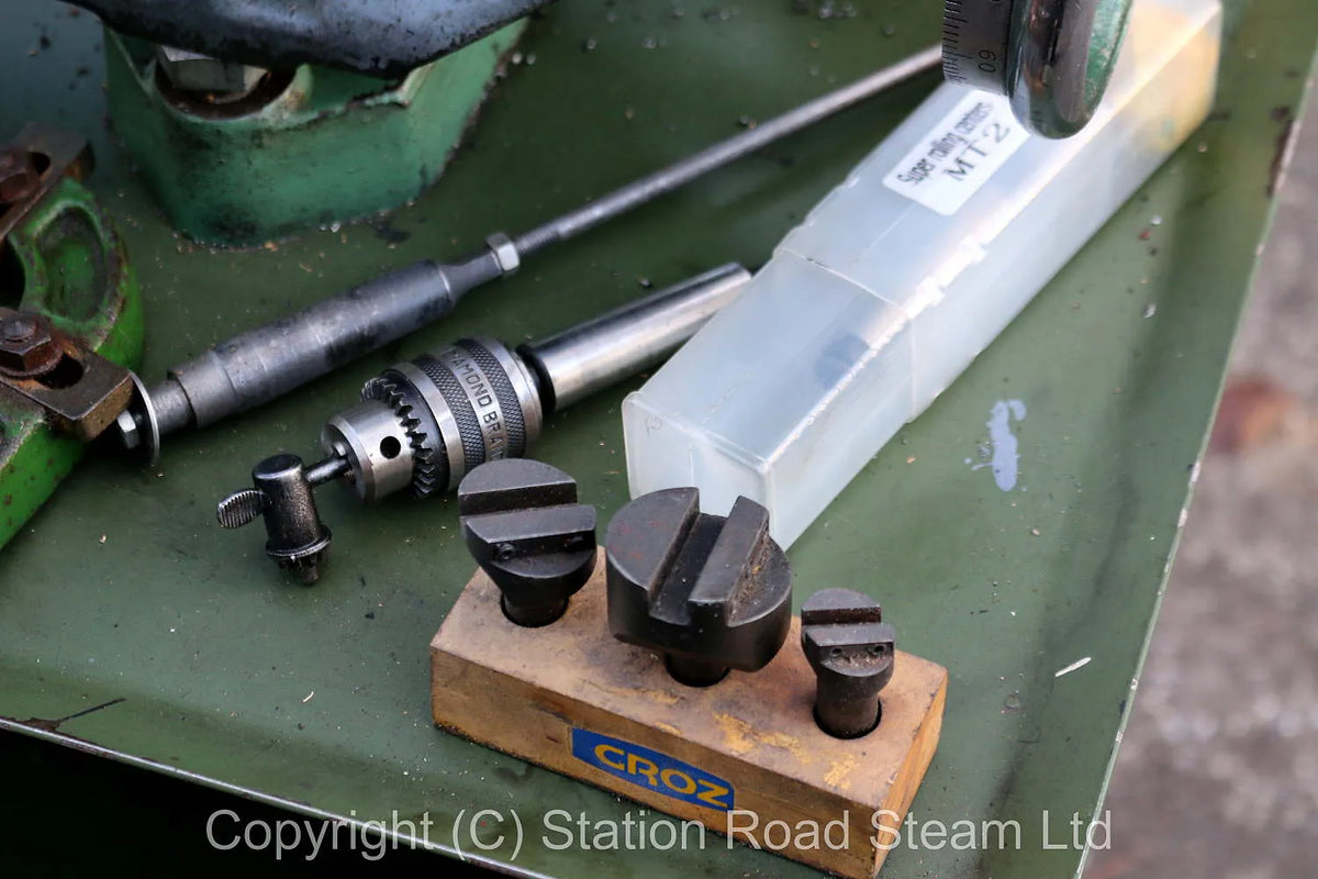 Myford ML7 lathe on stand