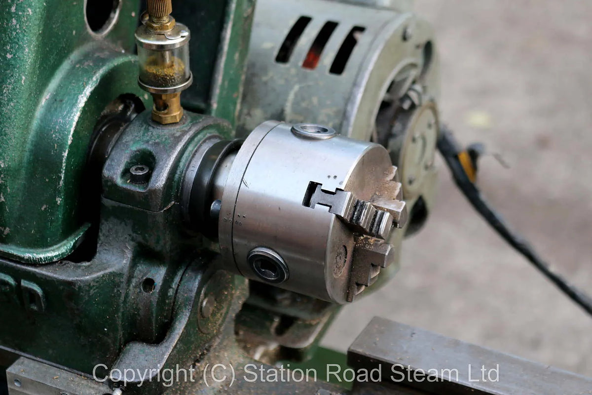 Myford ML7 lathe on stand