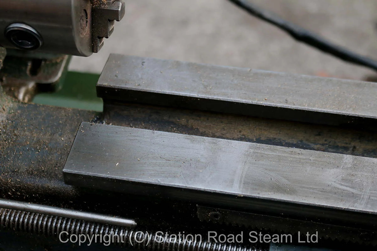 Myford ML7 lathe on stand
