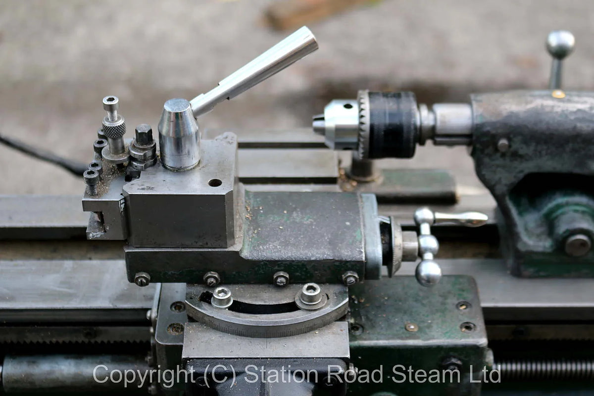 Myford ML7 lathe on stand