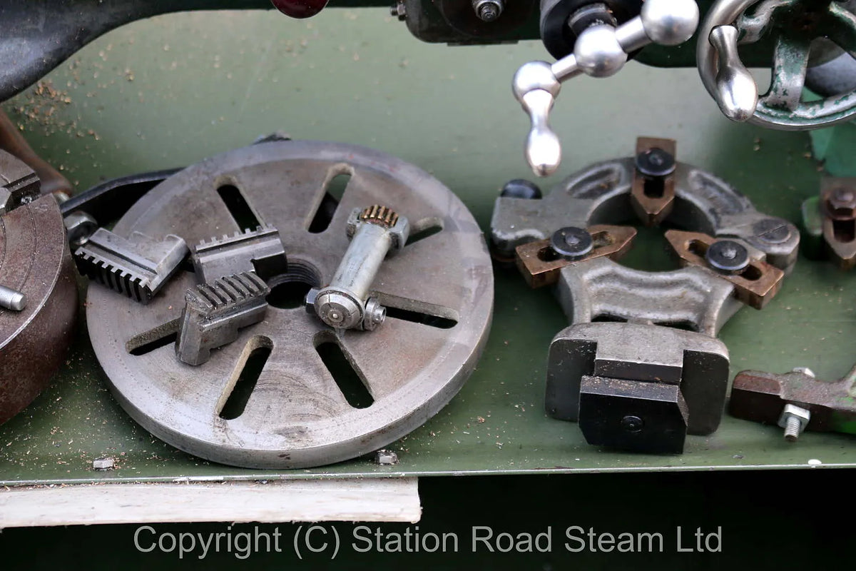 Myford ML7 lathe on stand