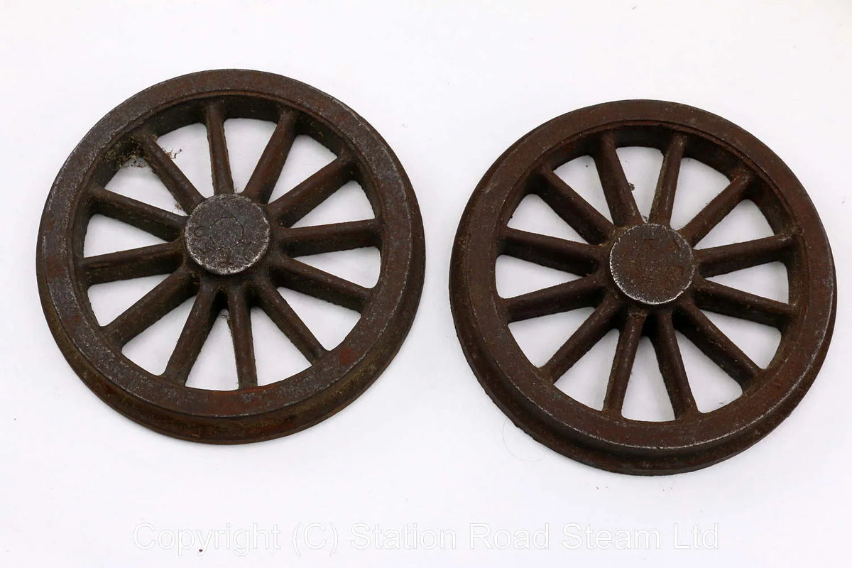5 inch gauge Midland "Spinner" leading, driving & trailing wheels