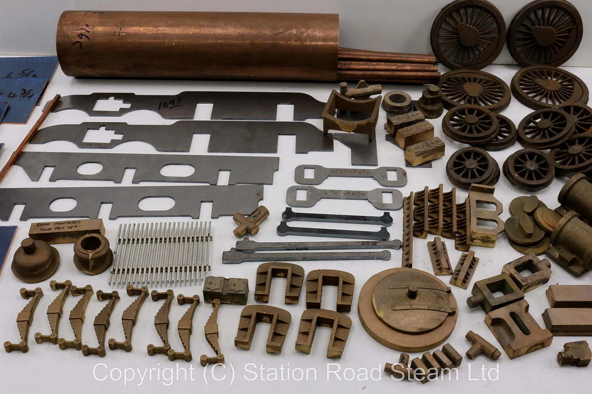 3 1/2 inch gauge GNR Atlantic "Maisie" castings, laser cut frames & boiler kit
