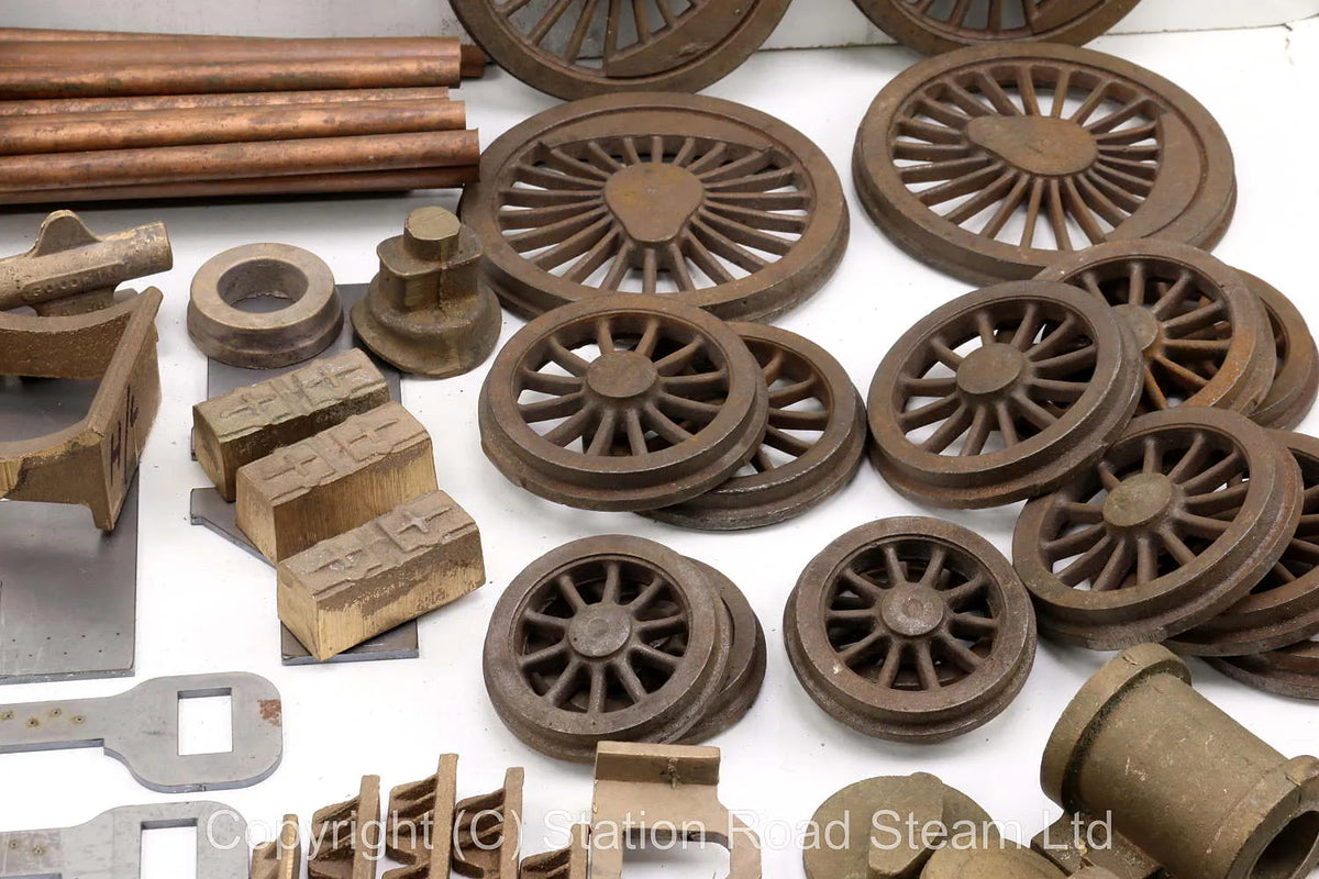 3 1/2 inch gauge GNR Atlantic "Maisie" castings, laser cut frames & boiler kit