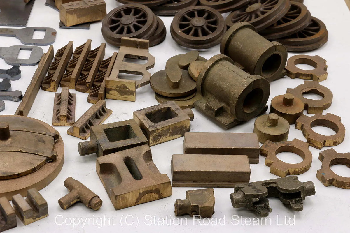 3 1/2 inch gauge GNR Atlantic "Maisie" castings, laser cut frames & boiler kit