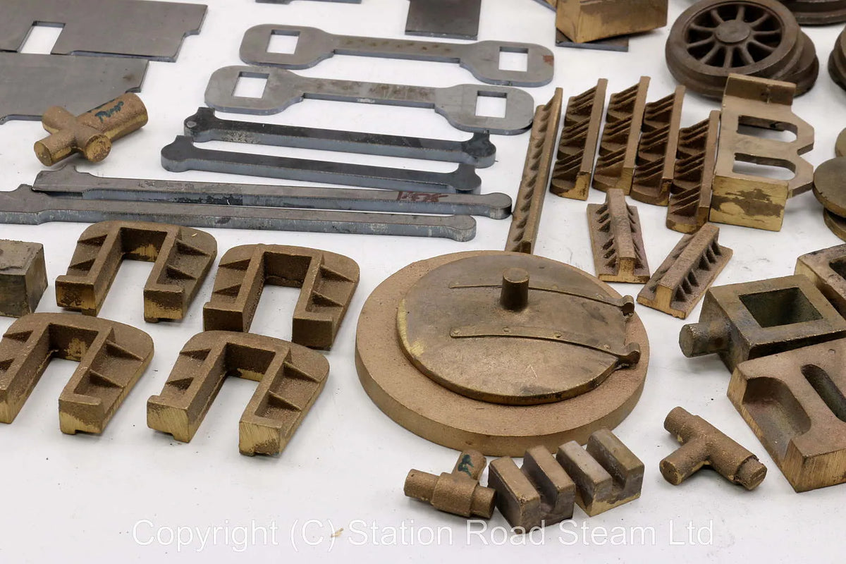 3 1/2 inch gauge GNR Atlantic "Maisie" castings, laser cut frames & boiler kit