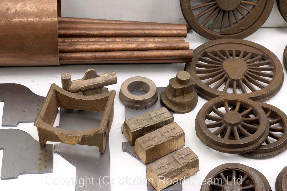 3 1/2 inch gauge GNR Atlantic "Maisie" castings, laser cut frames & boiler kit