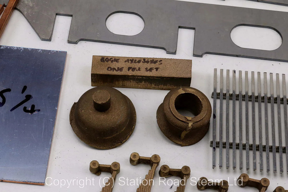 3 1/2 inch gauge GNR Atlantic "Maisie" castings, laser cut frames & boiler kit