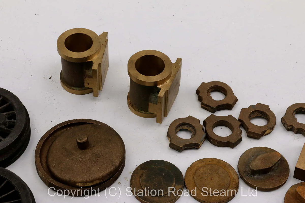 3 1/2 inch gauge GWR 0-6-0 tender locomotive "Iris" castings