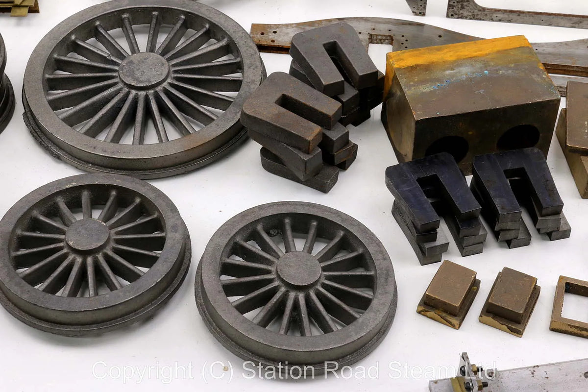 5 inch gauge "Asia" frames, castings