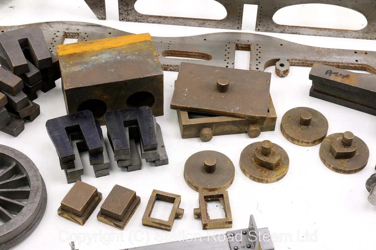 5 inch gauge "Asia" frames, castings