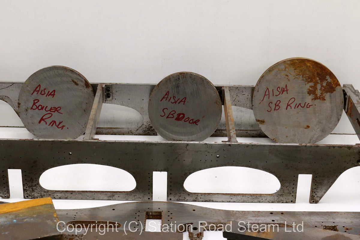 5 inch gauge "Asia" frames, castings