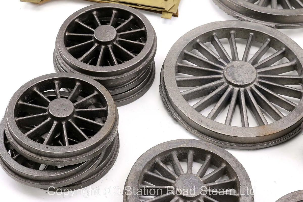 5 inch gauge "Asia" frames, castings