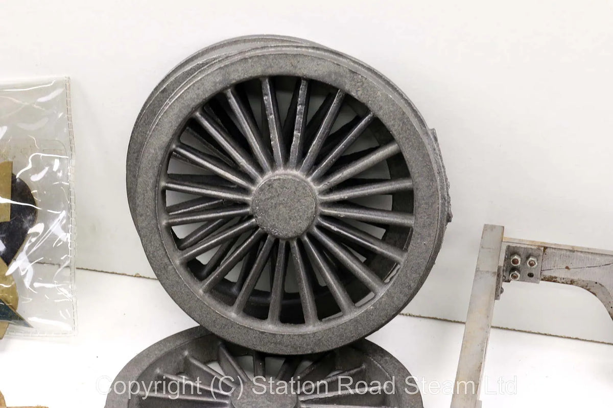 5 inch gauge "Asia" frames, castings