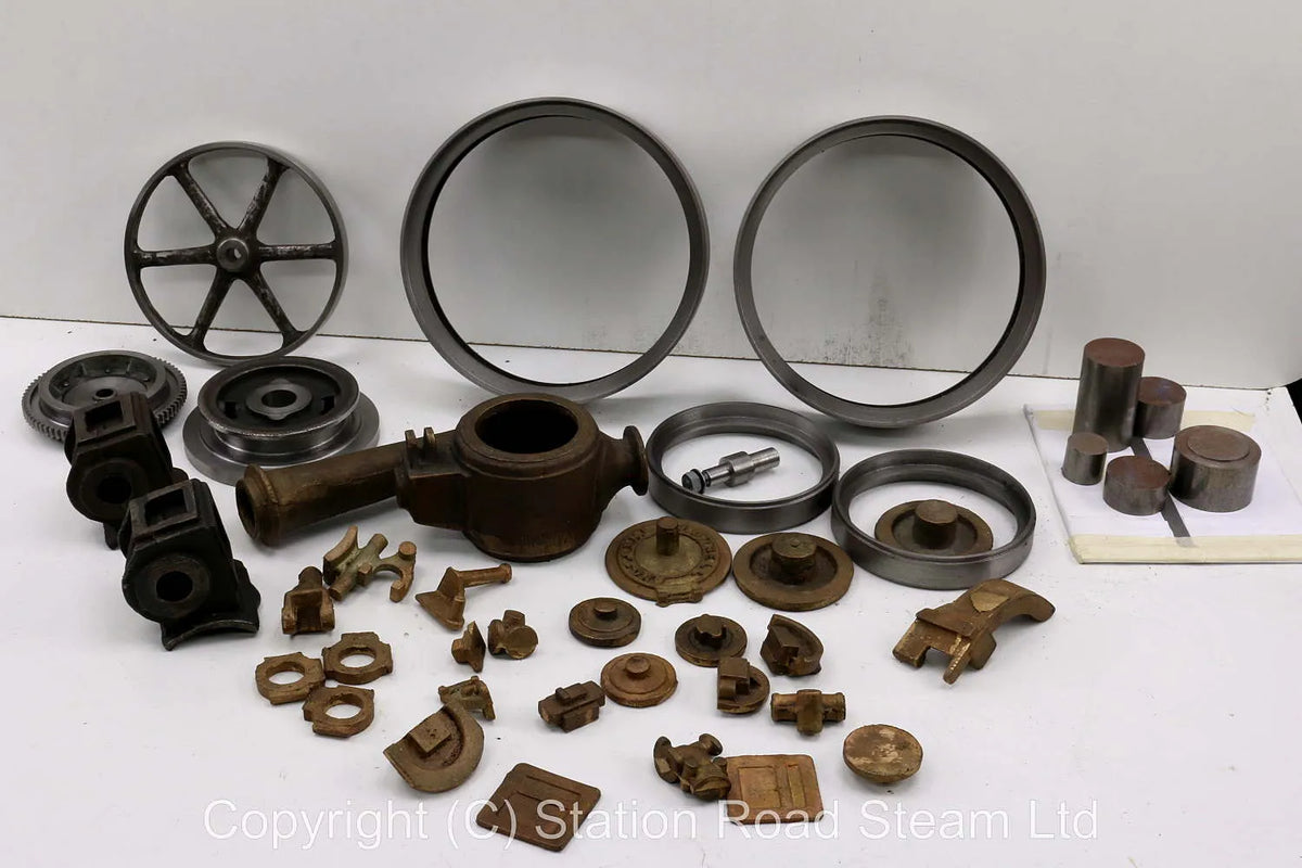 1 1/2 inch scale Bassett Lowke Burrell traction engine castings