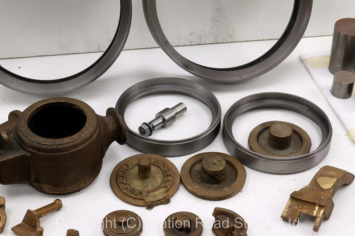 1 1/2 inch scale Bassett Lowke Burrell traction engine castings