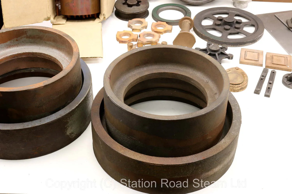 2 inch scale Burrell steam roller castings & boiler kit