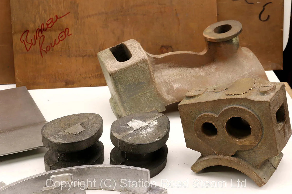 2 inch scale Burrell steam roller castings & boiler kit