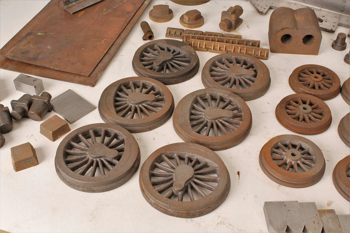 3 1/2 inch gauge Derby 4F parts, drawings