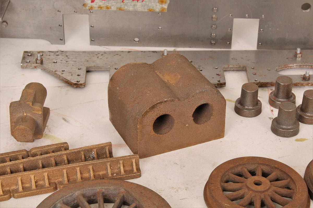 3 1/2 inch gauge Derby 4F parts, drawings