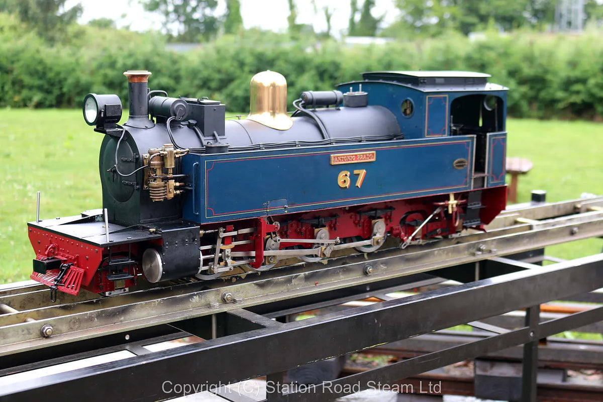 3 1/2 inch gauge "Antonio Prado" 2-8-4T