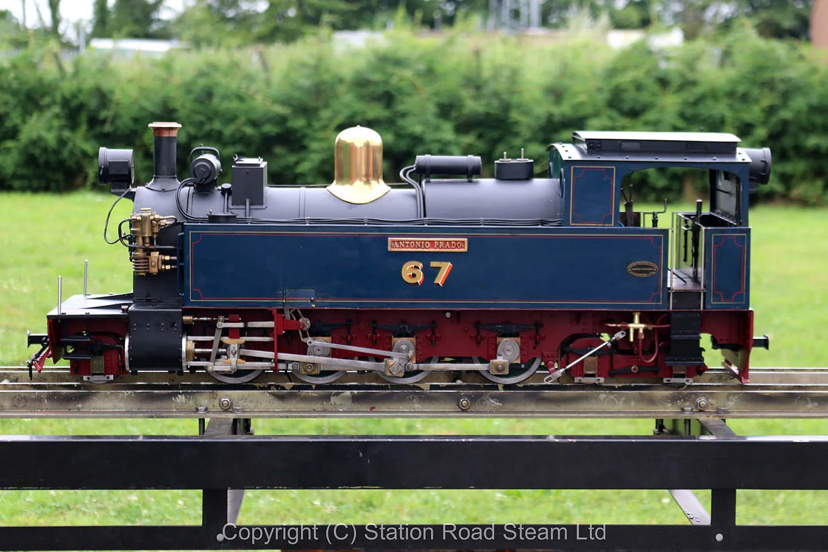 3 1/2 inch gauge "Antonio Prado" 2-8-4T