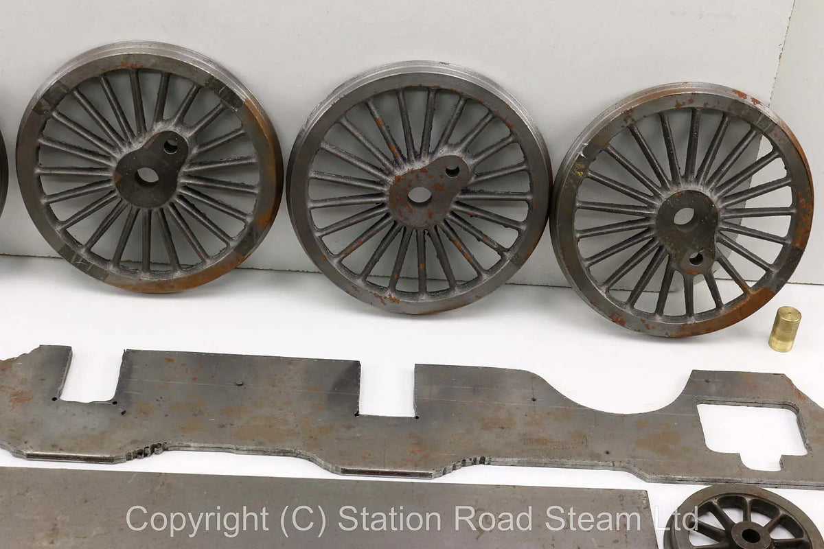 5 inch gauge "Waverley" castings