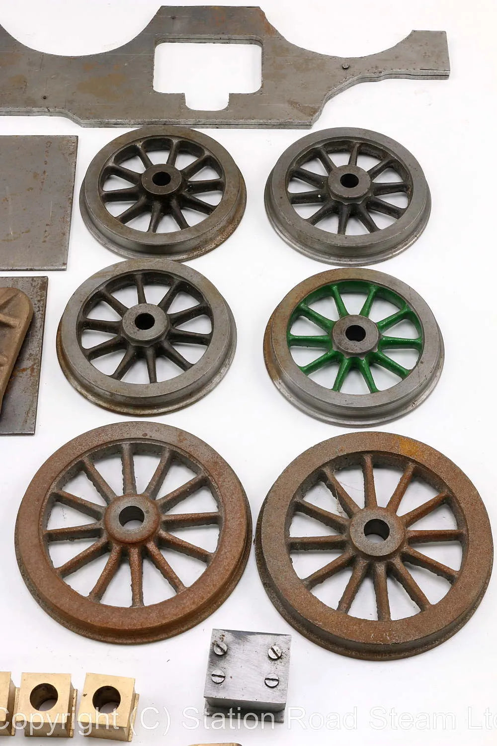 5 inch gauge "Waverley" castings