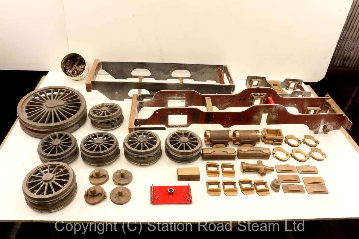 5 inch gauge Stirling Single chassis, castings