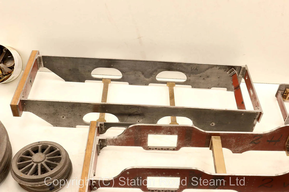 5 inch gauge Stirling Single chassis, castings