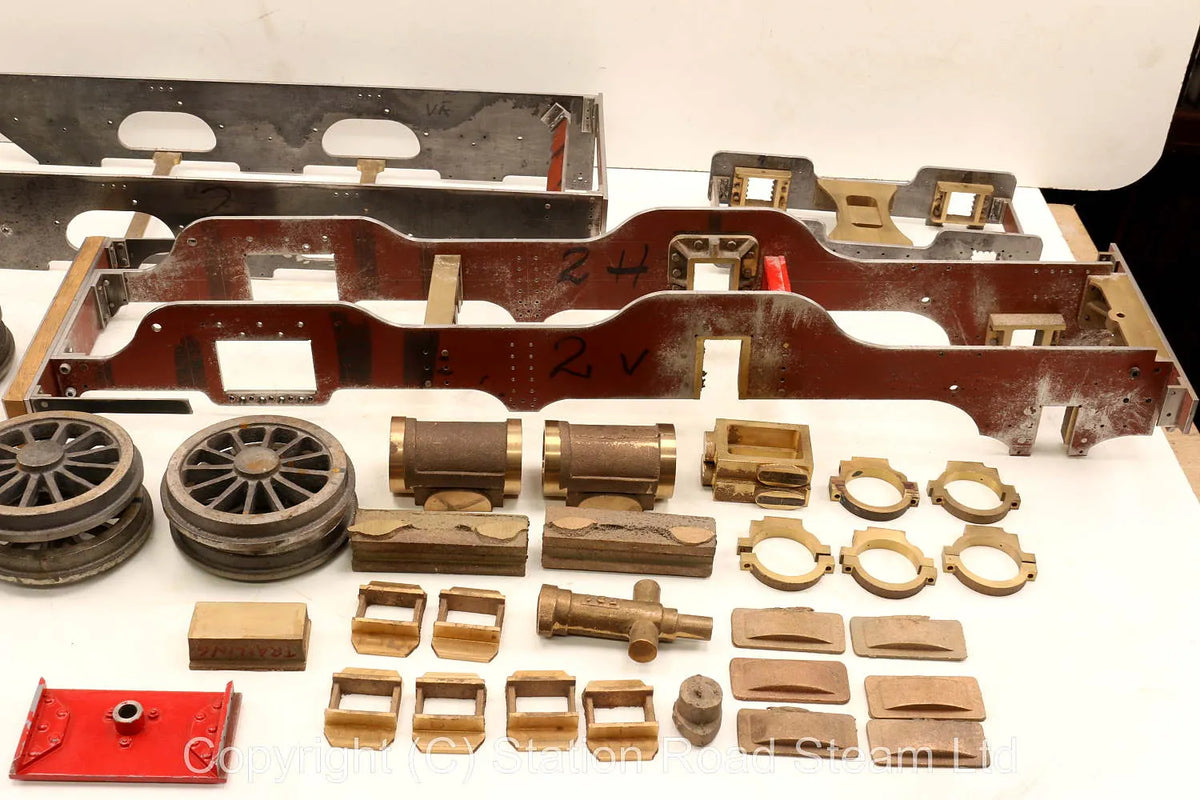 5 inch gauge Stirling Single chassis, castings