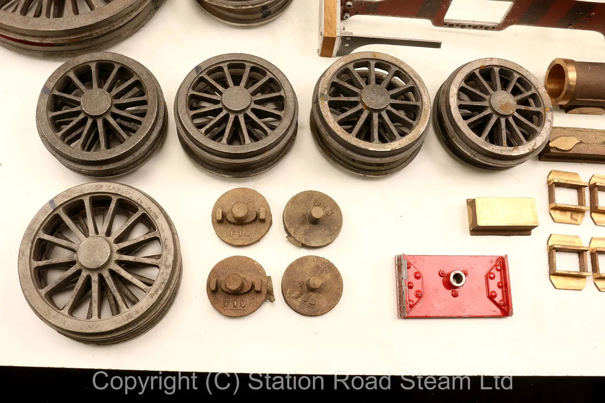 5 inch gauge Stirling Single chassis, castings
