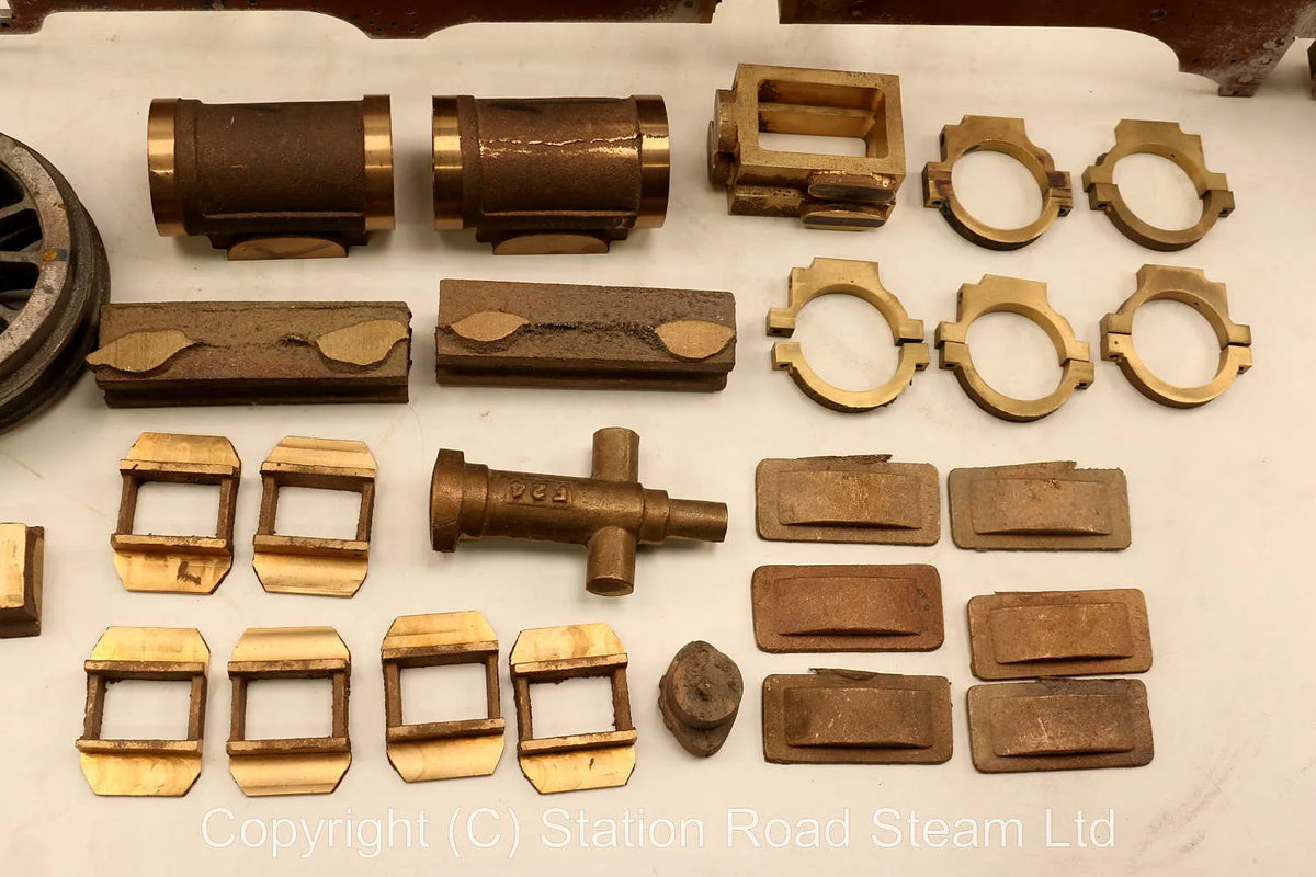 5 inch gauge Stirling Single chassis, castings