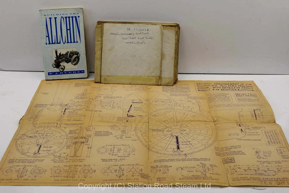 1 1/2 inch scale Allchin agricultural engine