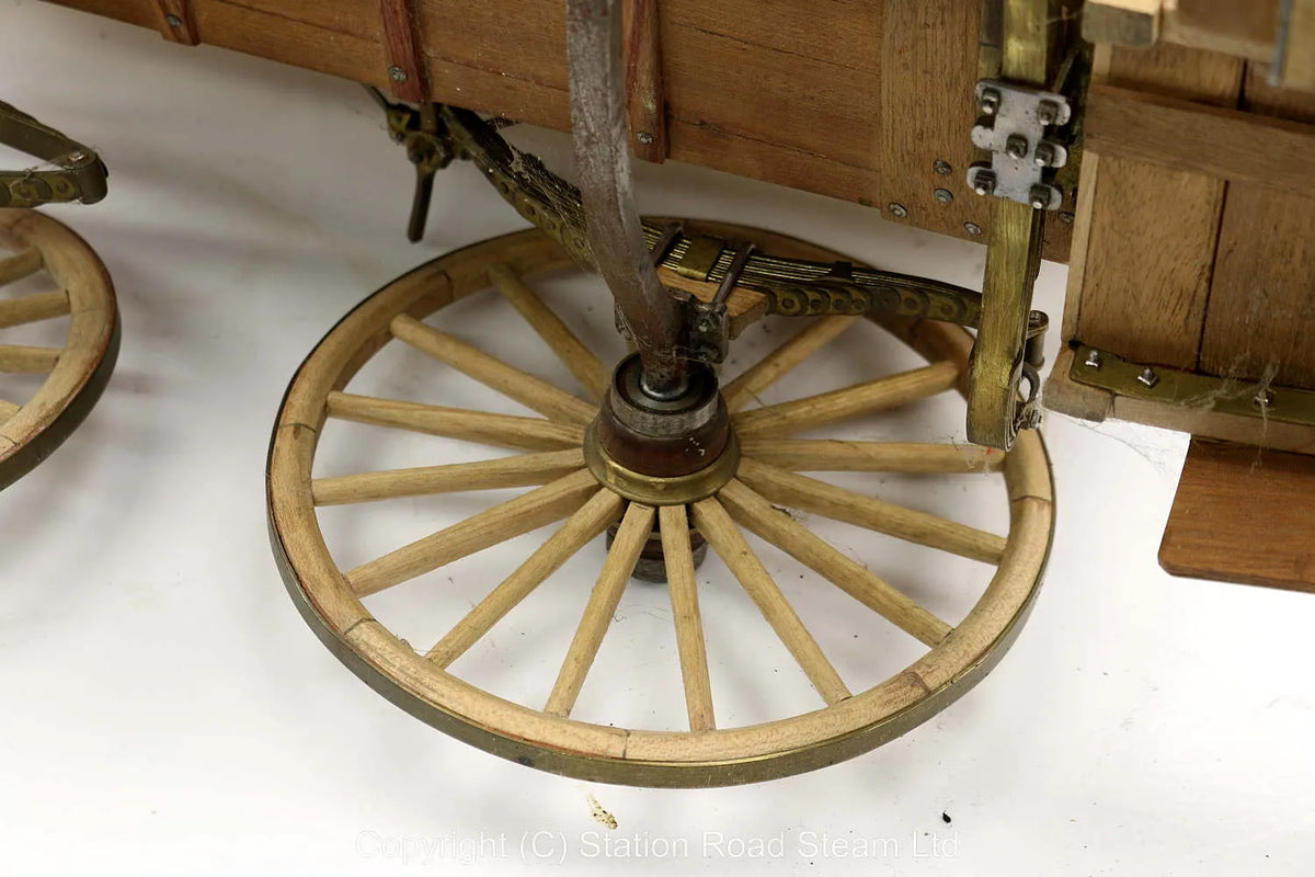 1 1/2 inch scale "Garden seat" horse drawn bus