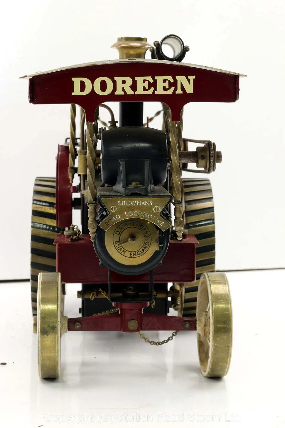 3/4 inch scale Mercer Showmans engine with living van