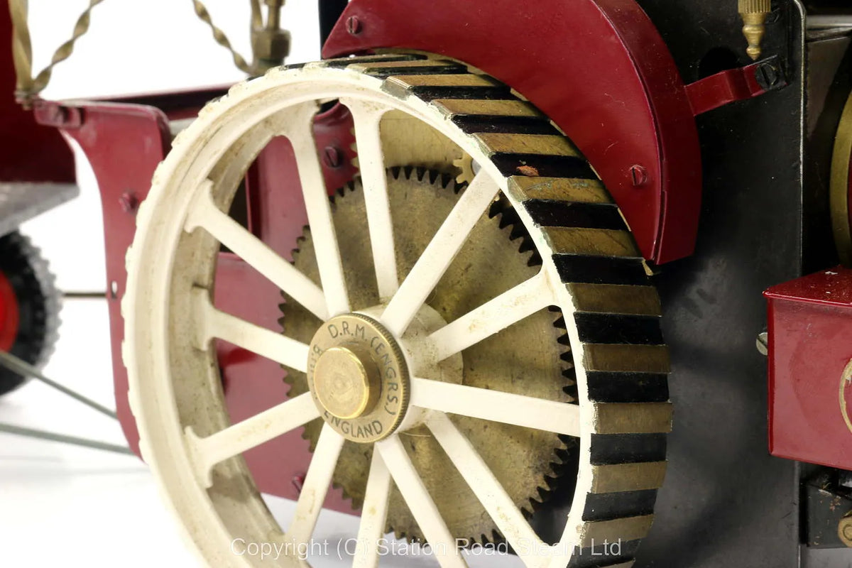 3/4 inch scale Mercer Showmans engine with living van