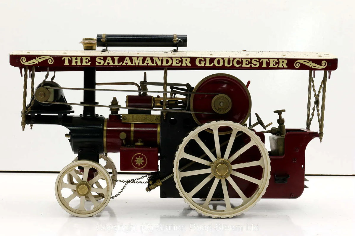 3/4 inch scale Mercer Showmans engine with living van