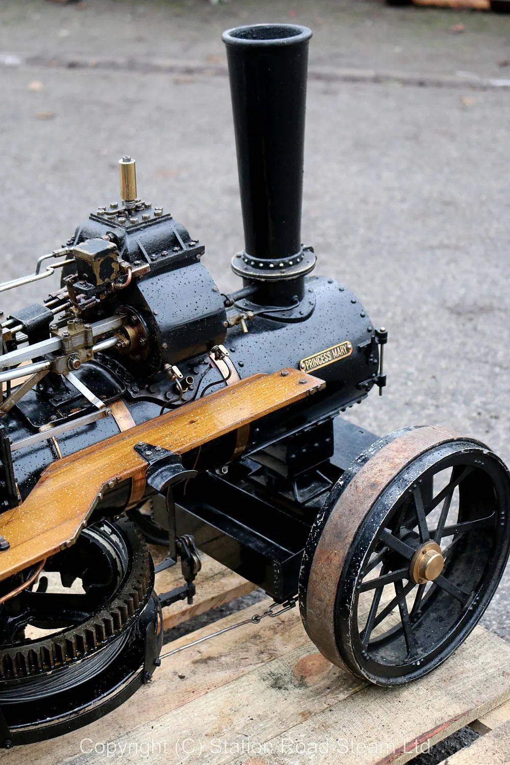 2 inch scale Fowler BB1 ploughing engine